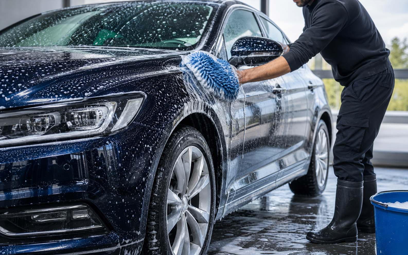 Lavado detailing exterior de auto en Osorno